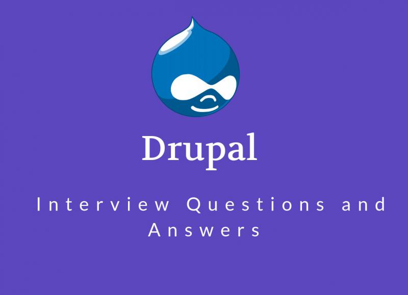 Drupal interview questions